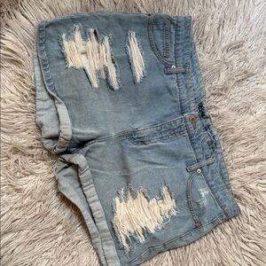 Mossimo Distressed Denim Women Shorts